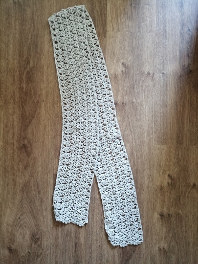 Häkelanleitung Sommerlicher Schal Gillyflower anfängergeeignet
