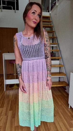 Kleid Priscilla häkeln