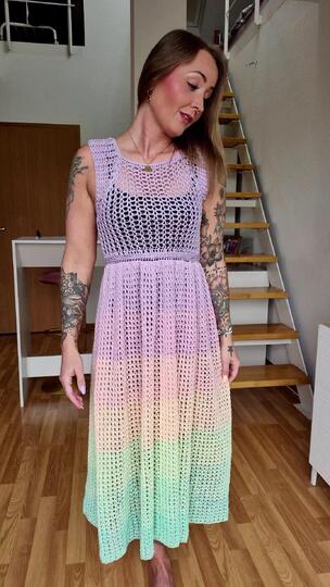 Kleid Priscilla häkeln