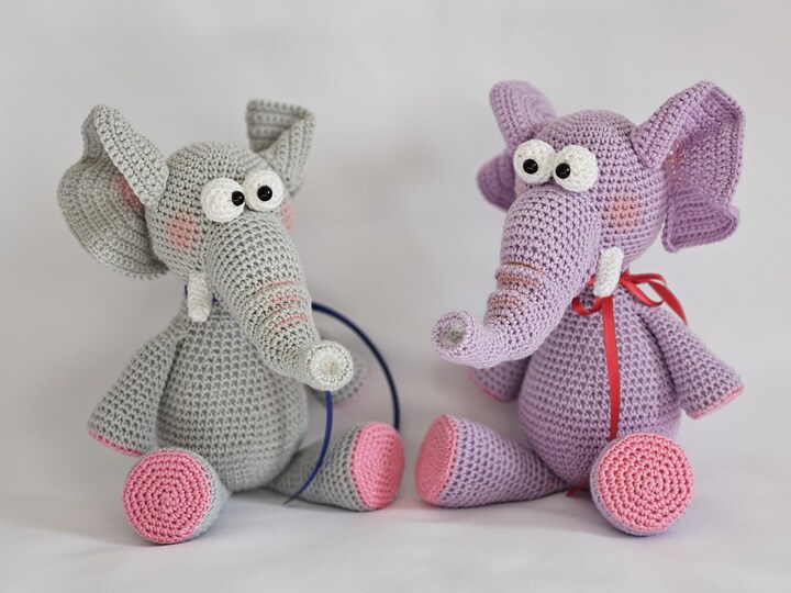 Häkelanleitung Elefant