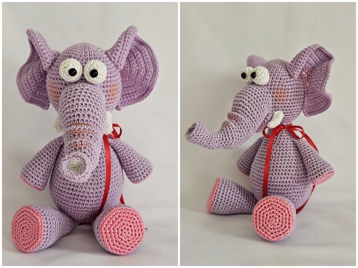 Häkelanleitung Elefant