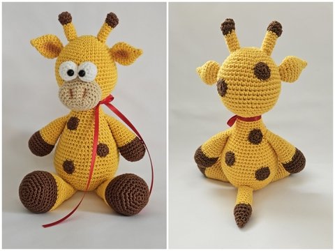 Häkelanleitung Giraffe