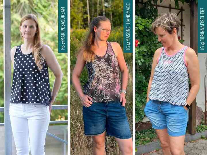 Hippie Trägerkleid Flowy | Schnittmuster für ein luftiges Sommerkleid