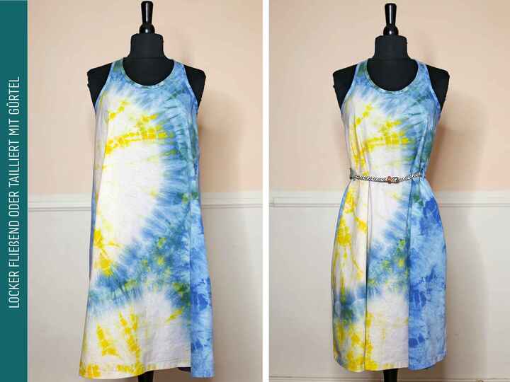 Hippie Trägerkleid Flowy | Schnittmuster für ein luftiges Sommerkleid