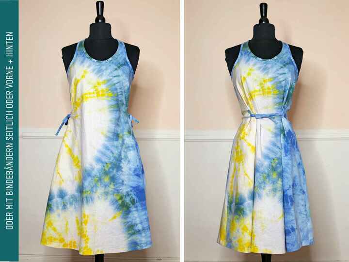 Hippie Trägerkleid Flowy | Schnittmuster für ein luftiges Sommerkleid