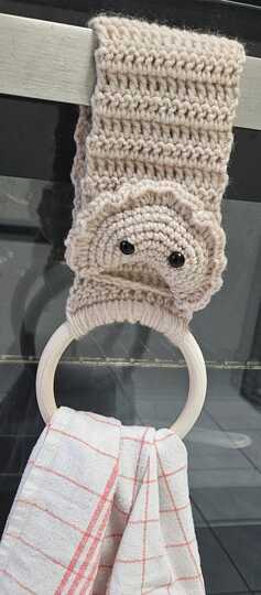 Niedlicher Handtuchhalter Dumpling