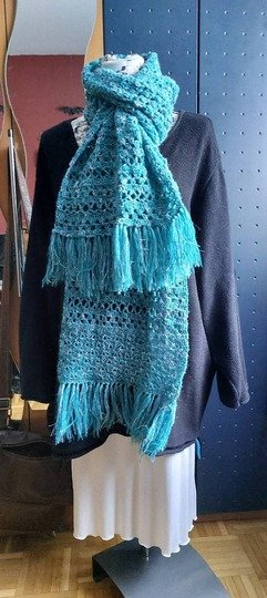 Häkelanleitung Stola und Schal Combine