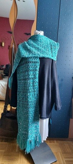 Häkelanleitung Stola und Schal Combine