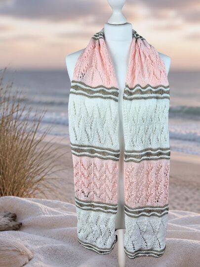 Strickanleitung Sand + Waves