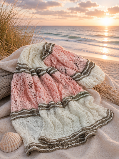 Strickanleitung Sand + Waves