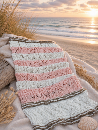 Strickanleitung Sand + Waves