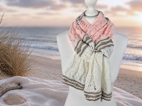 Strickanleitung Sand + Waves