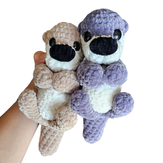 Otter Peter häkeln – ausführliche Amigurumi Häkelanleitung (PDF)