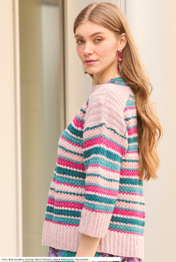 Pulli im Flechtmuster