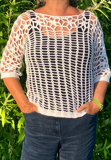 Shirt :  Sternenhimmel – 2 Modelle Häkelanleitung