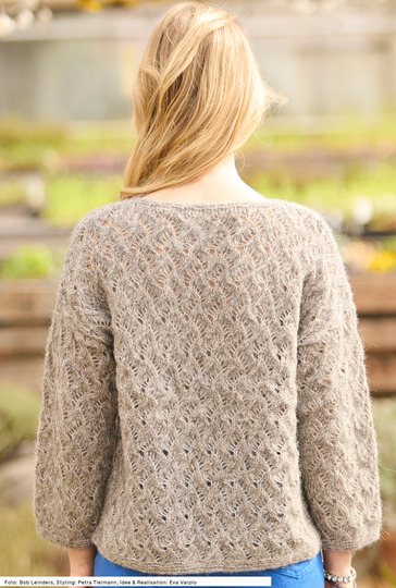 Pulli mit Ajourmuster