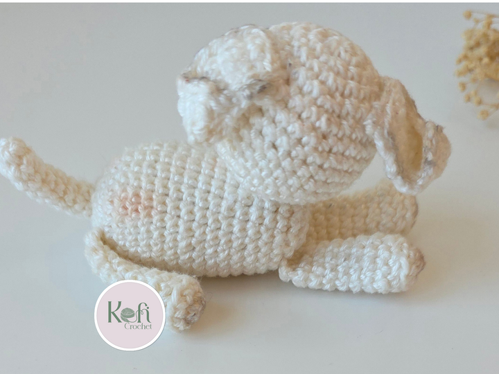 Milo Crochet Puppy Pattern PDF – Amigurumi Dog (EN/DE)