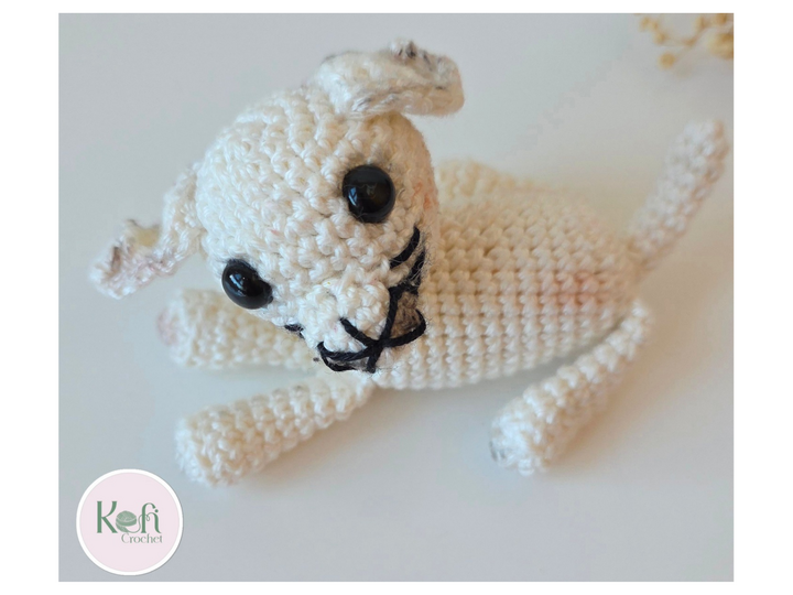 Milo Crochet Puppy Pattern PDF – Amigurumi Dog (EN/DE)