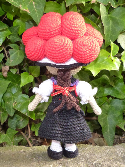 Crochet pattern for Black Forest Girl Lina