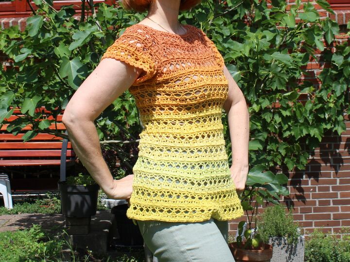 Häkelanleitung "One-Cake-Dalki" - eine Tunika mit besonderen Charme