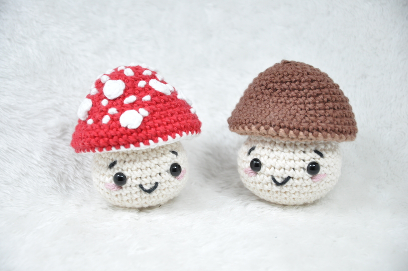 Crochet Pattern Mushroom *Little Lucky Charm*