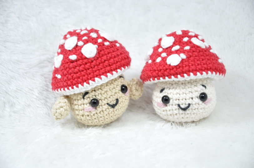 Crochet Pattern Mushroom *Little Lucky Charm*