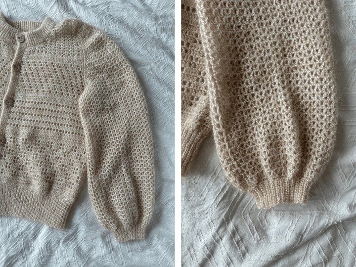 Häkelanleitung: Cardigan / Strickjacke "Eloise", alle Größen XS-5XL