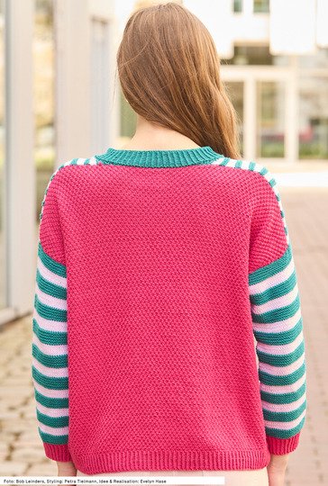 Pulli mit Sattelschulter