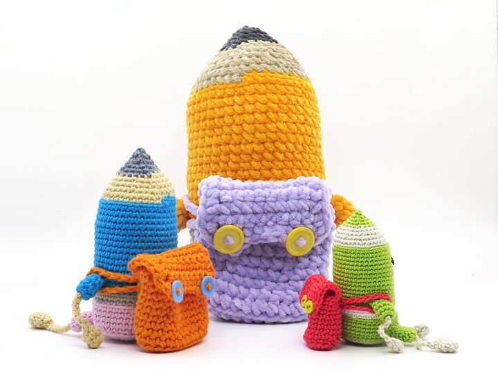 Little Pencil Buddy - Crochet Pattern
