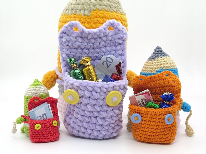 Little Pencil Buddy - Crochet Pattern