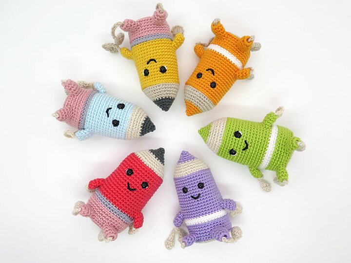 Little Pencil Buddy - Crochet Pattern