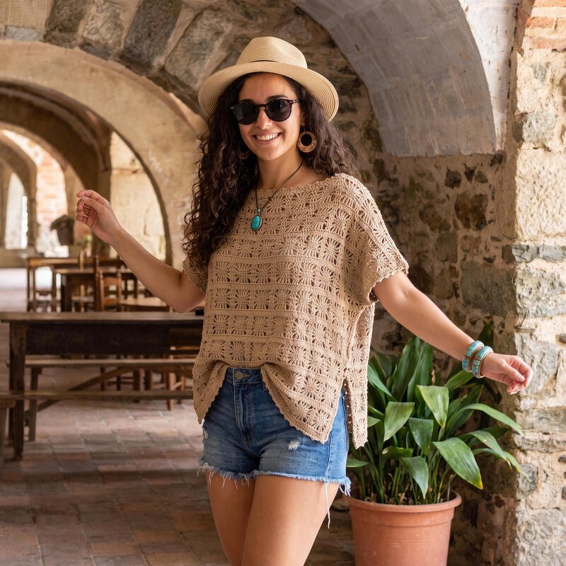 Alma‘s Spider Stitch Lace Top No. 030 - Bild 6