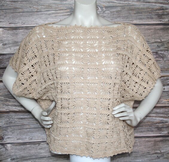 Alma‘s Spider Stitch Lace Top No. 030