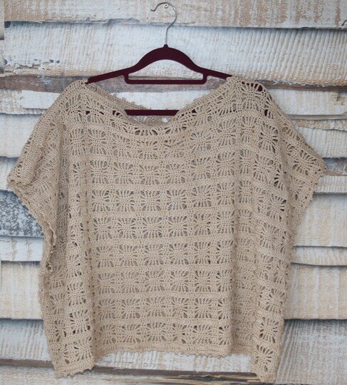 Alma‘s Spider Stitch Lace Top No. 030