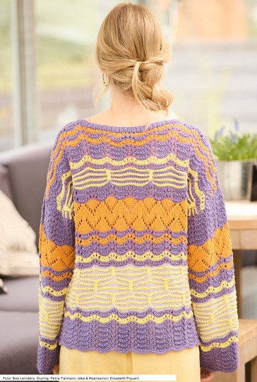 Pulli mit Musterfolge
