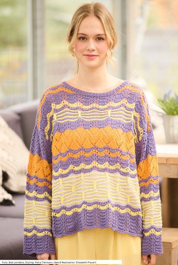 Pulli mit Musterfolge