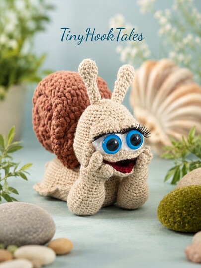 Häkelanleitung für meine Schnecke "Tina Turbo"