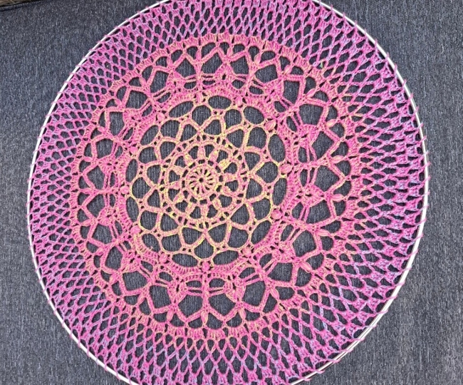 Häkelanleitung Mandala "Sarah"