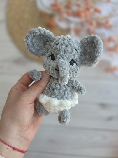 Momo der Baby-Elefant – Häkelanleitung | Amigurumi | Anfänger | PDF