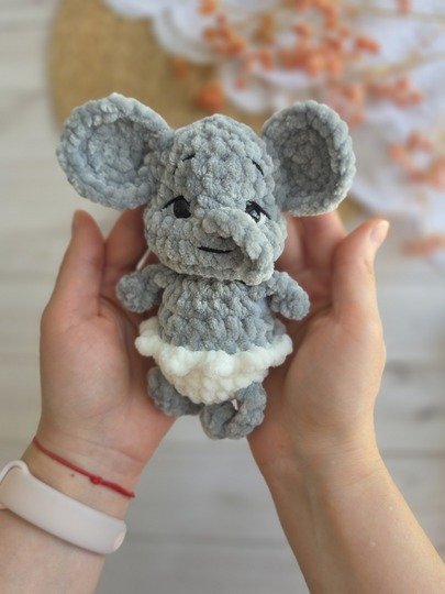Momo der Baby-Elefant – Häkelanleitung | Amigurumi | Anfänger | PDF