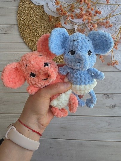 Momo der Baby-Elefant – Häkelanleitung | Amigurumi | Anfänger | PDF