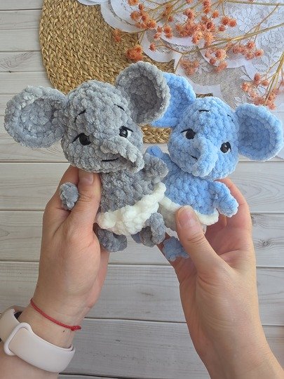 Momo der Baby-Elefant – Häkelanleitung | Amigurumi | Anfänger | PDF