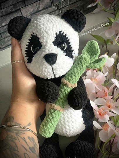 Panda häkeln PDF Anleitung Deutsch | Paul Panda Amigurumi