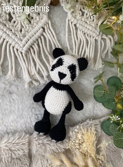 Panda häkeln PDF Anleitung Deutsch | Paul Panda Amigurumi