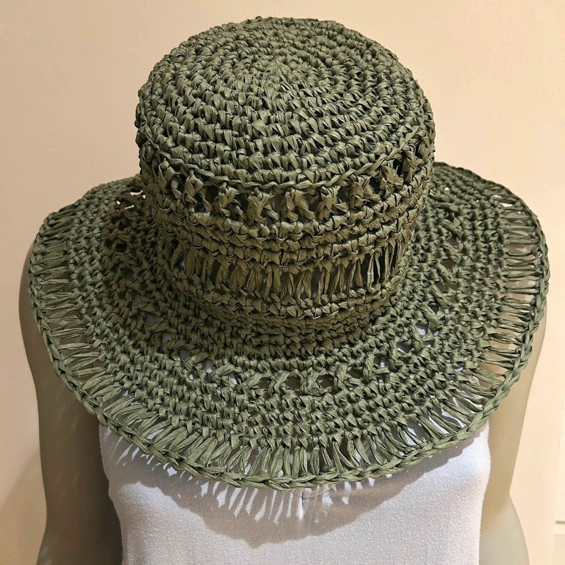 Häkelanleitung Sommerhut „Sunset“ – luftiger Sonnenhut aus Raffia & - Bild 53
