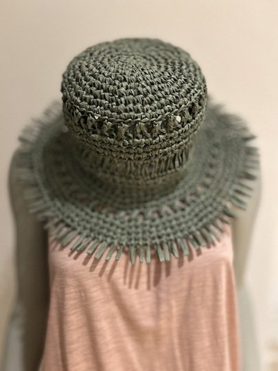 Häkelanleitung Sommerhut "Sun-Set" – Raffia & Baumwolle