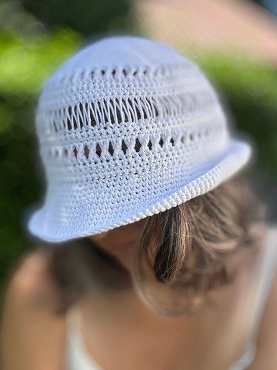 Häkelanleitung Sommerhut "Sun-Set" – Raffia & Baumwolle