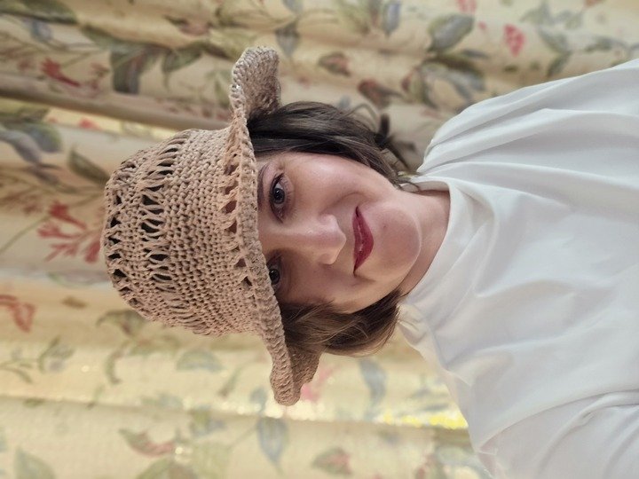 Häkelanleitung Sommerhut "Sun-Set" – Raffia & Baumwolle