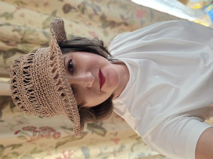 Häkelanleitung Sommerhut "Sun-Set" – Raffia & Baumwolle