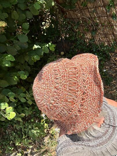 Häkelanleitung Sommerhut "Sun-Set" – Raffia & Baumwolle